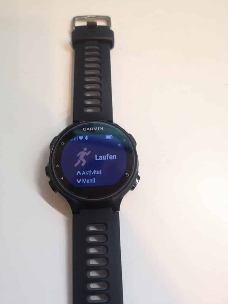 Garmin Forerunner 735XT - Menu