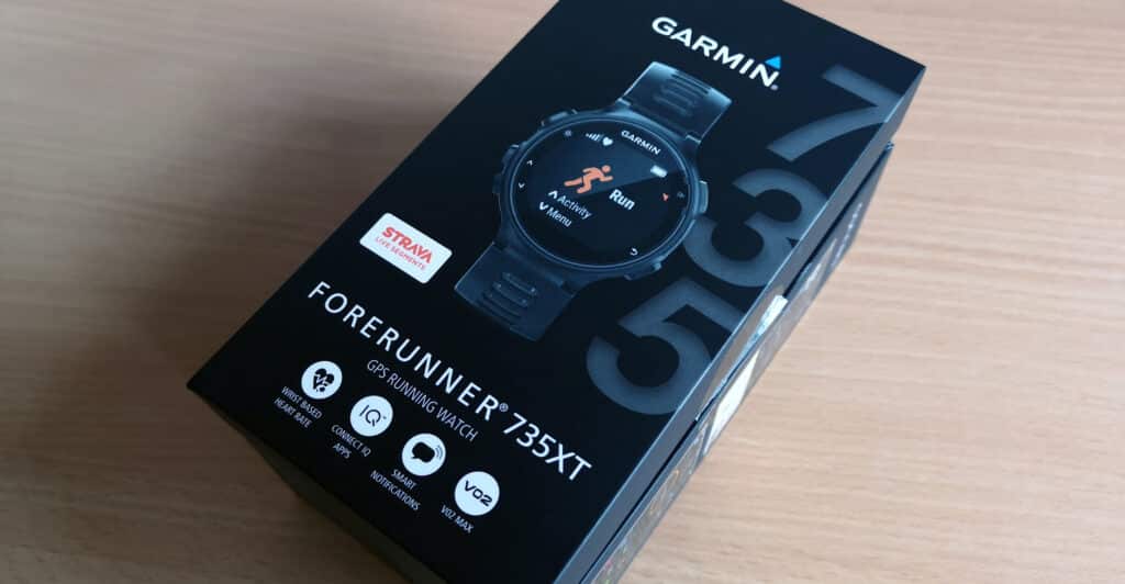 Garmin Forerunner 735XT - Header