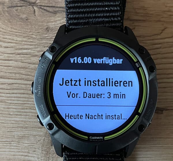 Wie update ich die Firmware Software der Garmin Enduro