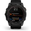 Garmin fenix 7X Solar Sportuhr schwarz/schiefergrau