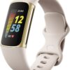 Fitbit Charge 5 Activity Tracker mondweiß/softgold