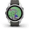 Garmin fenix 7S Sportuhr graphit/silber