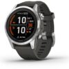 Garmin Fenix 7S Pro Solar (42mm) Sportuhr graphit/edelstahl