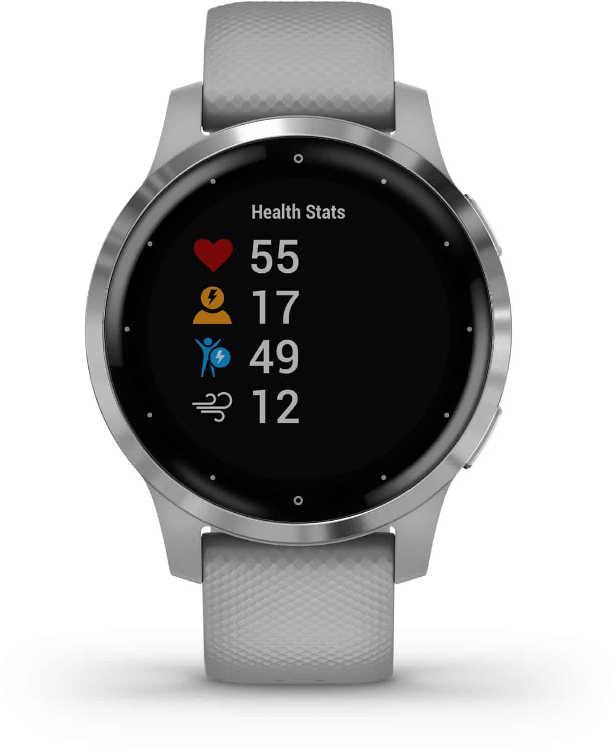 Garmin vivoactive 4S Sportuhr grau/silber