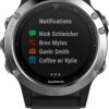 Garmin fenix 5 schwarz/silber