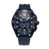 Alpina Alpiner X Smartwatch - Silikonband | Blau/Orange
