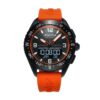 Alpina Alpiner X Smartwatch - Silikonband | Orange/Schwarz