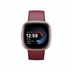 Fitbit Versa 4 - Himbeerrot/Kupferrosé