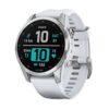 Garmin Fenix 7 - Fenix 7S | 42mm | Standard | Silber/Steinweiss