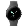 Google Pixel Watch - Bluetooth | Charcoal | Edelstahl Polished Silver