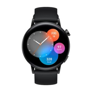 Huawei Watch GT3 - 42mm | Schwarz | Silikonband