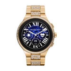 Michael Kors Gen 6 Camille - Gold mit Schmucksteinchen