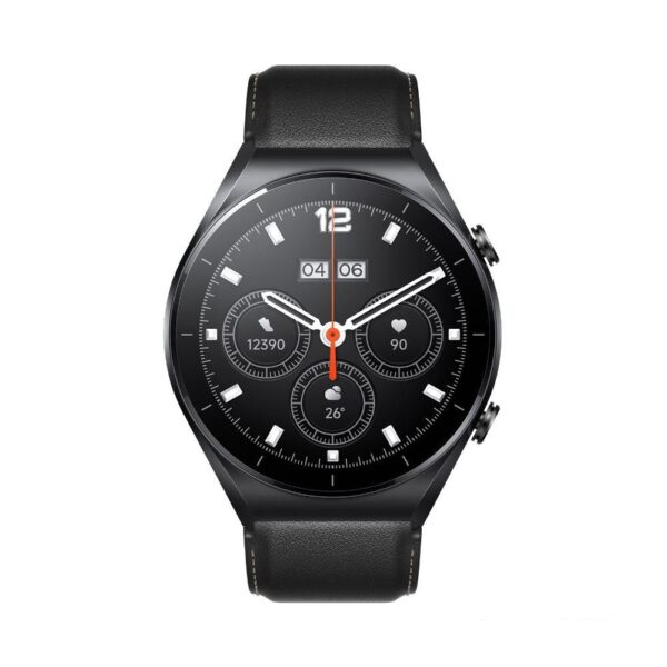Xiaomi Watch S1 - Schwarz | Lederarmband | Schwarz